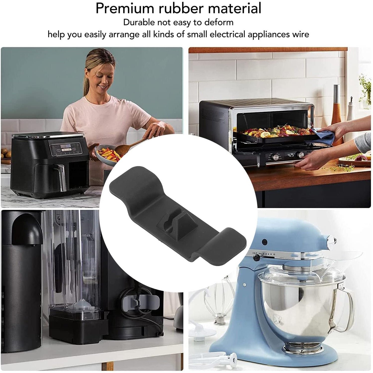 Wire organizers Cord Wrap Cord Holder Cable (1 Pc)