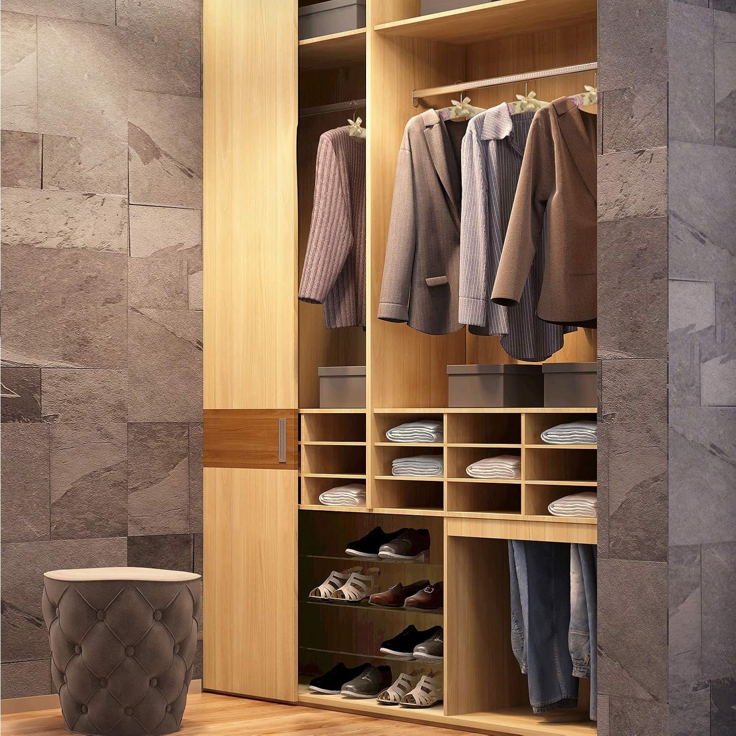 Premium Padded Floral Clothes Hanger (1 Pc)