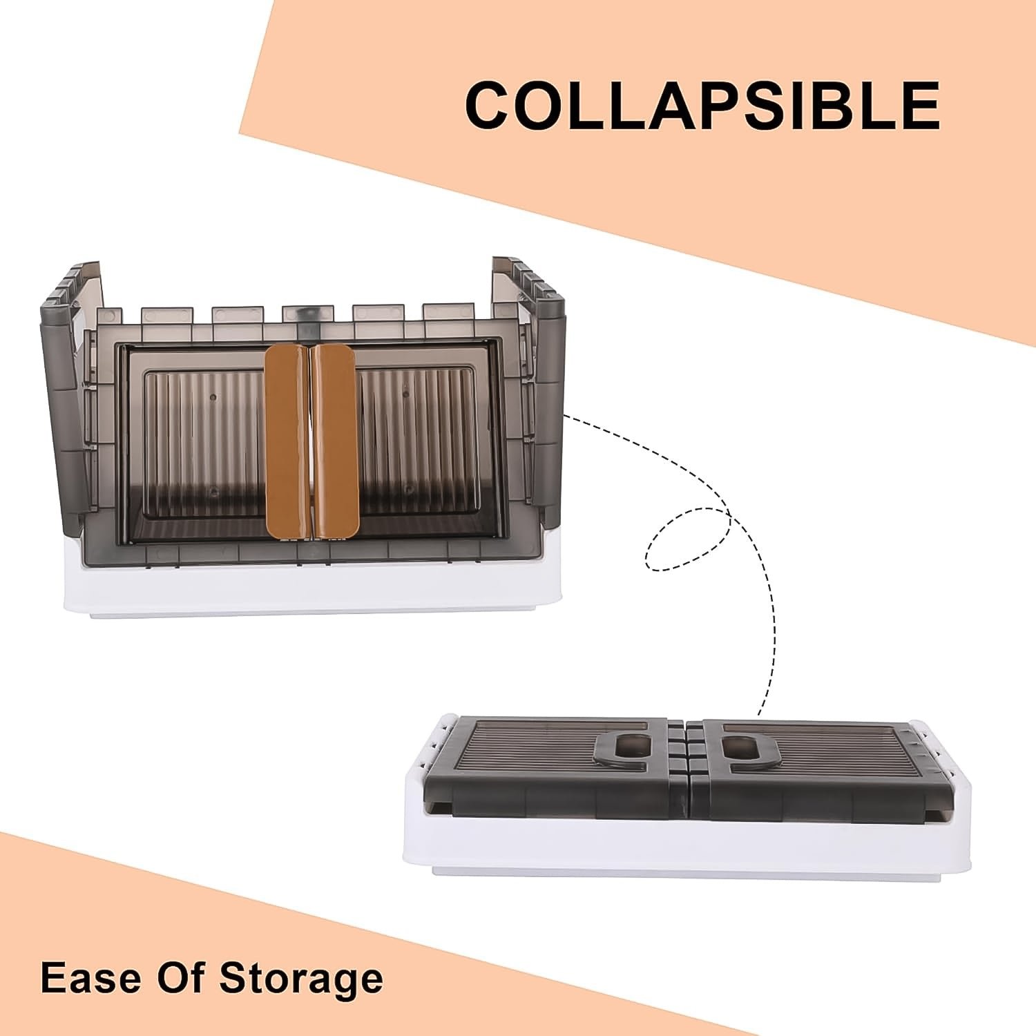 Plastic Folding Wardrobe Storage Organizer (1 Layer / 1 Pc)