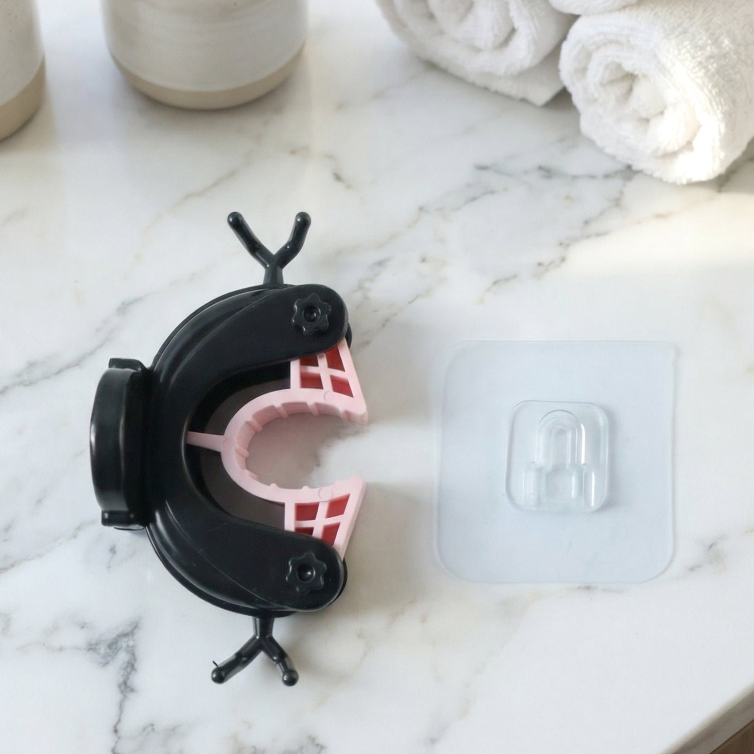 Powerful Antler Style Wall Mounted Mop & Broom Holder (1 Pc)