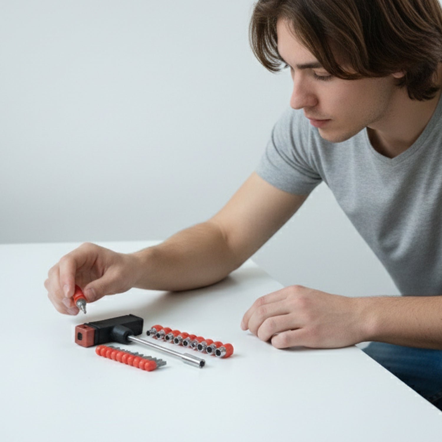 T Handle Screwdriver Tool Kit Set (1 Set)