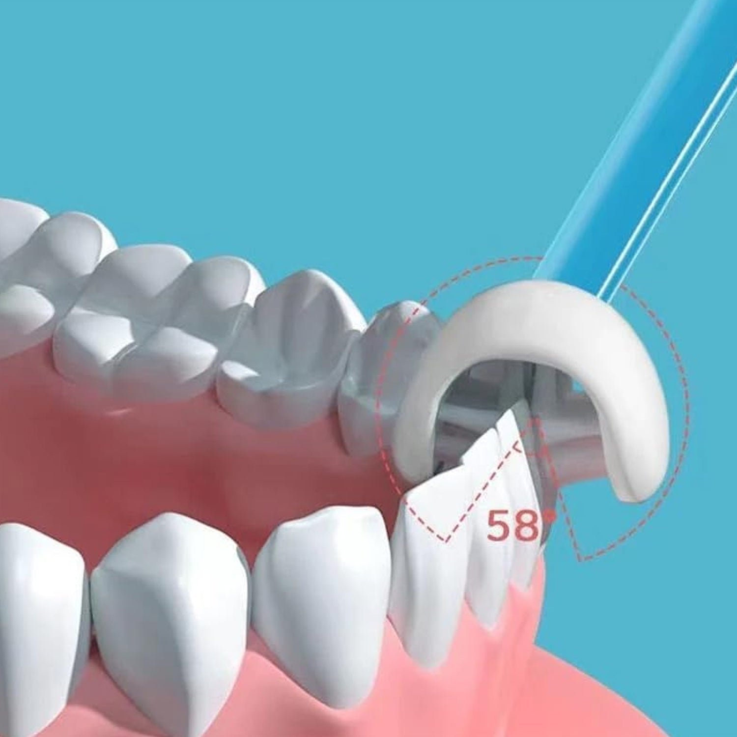 Soft Bristle 3-Sided Training Toothbrush – Inverted Silicone Head (Age 2-12, 1 Pc)