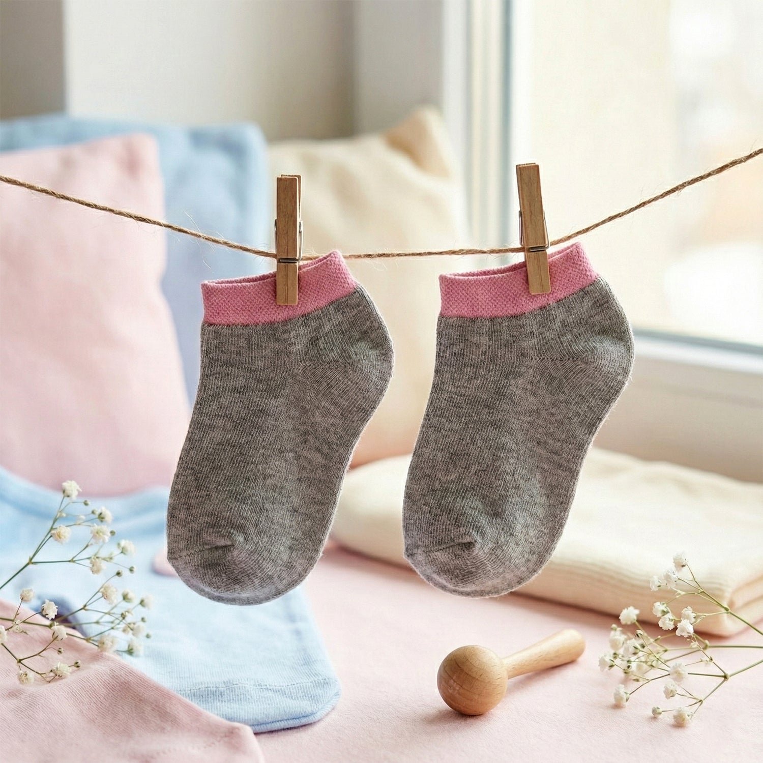 Premium Soft Light Socks (1 Pair / Small / Kids)