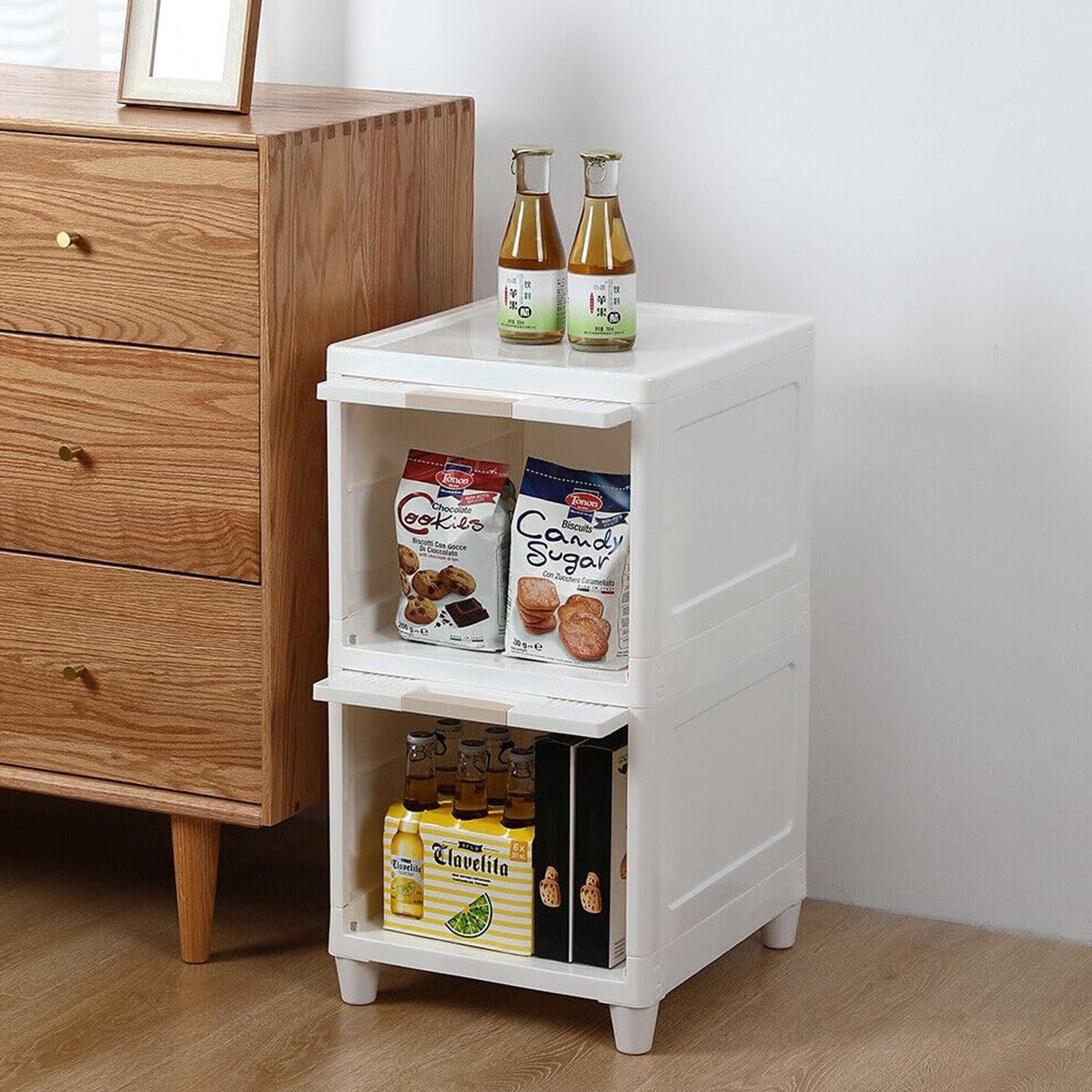 Multipurpose Wardrobe Storage Drawers (2 Layer)