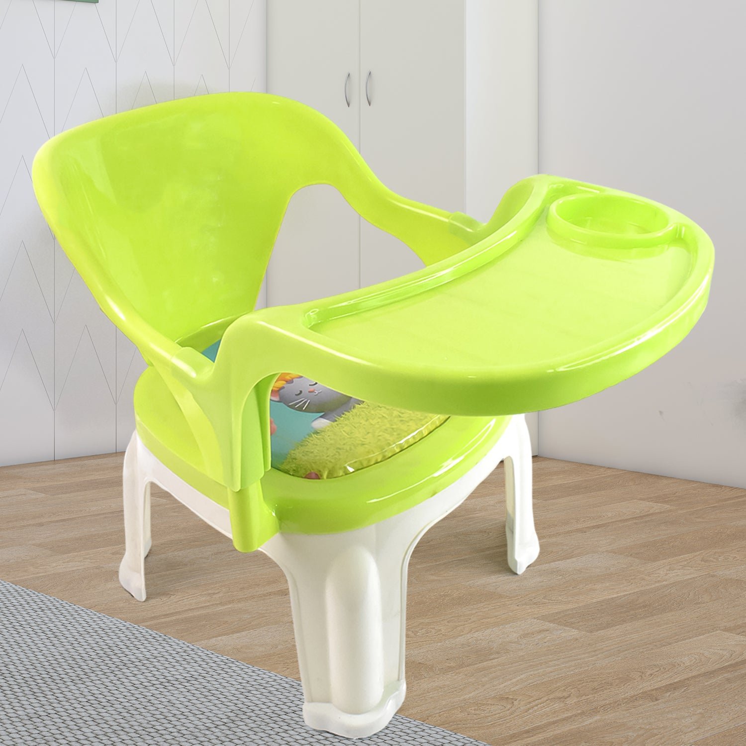 Baby Chair, with Tray Strong and Durable Plastic Chair for Kids