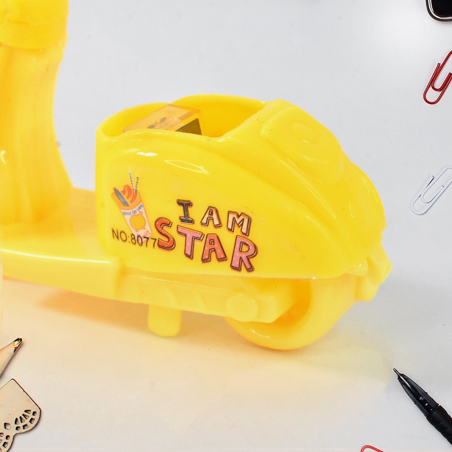 Bike Shaped Pencil Sharpener – Unique Fun Stationery Accessory Creative Workspaces