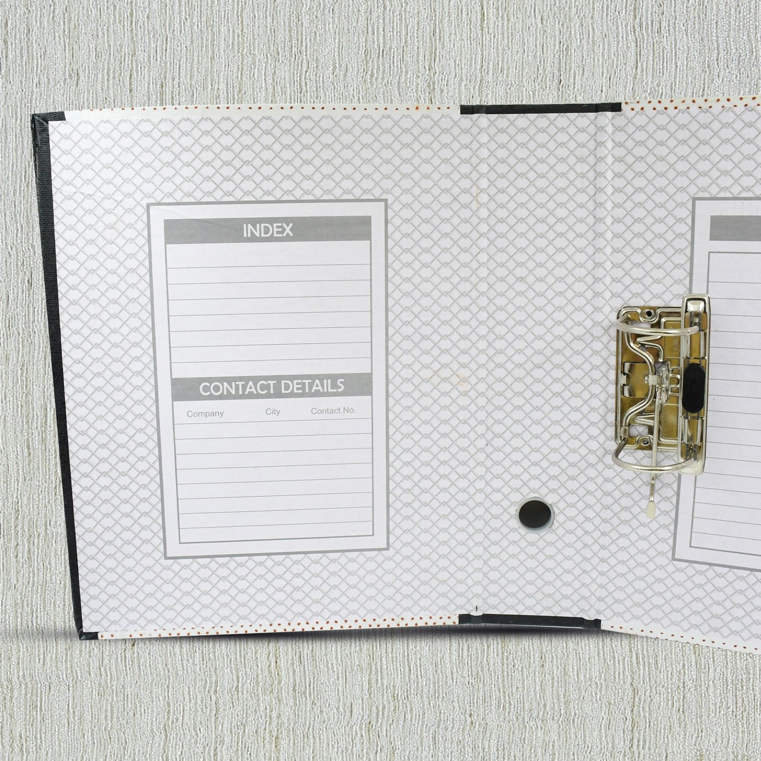 Button Clip Box File Paper Holder Organizer (35×28 Cm / 1 Pc / MOQ :- 4 pc