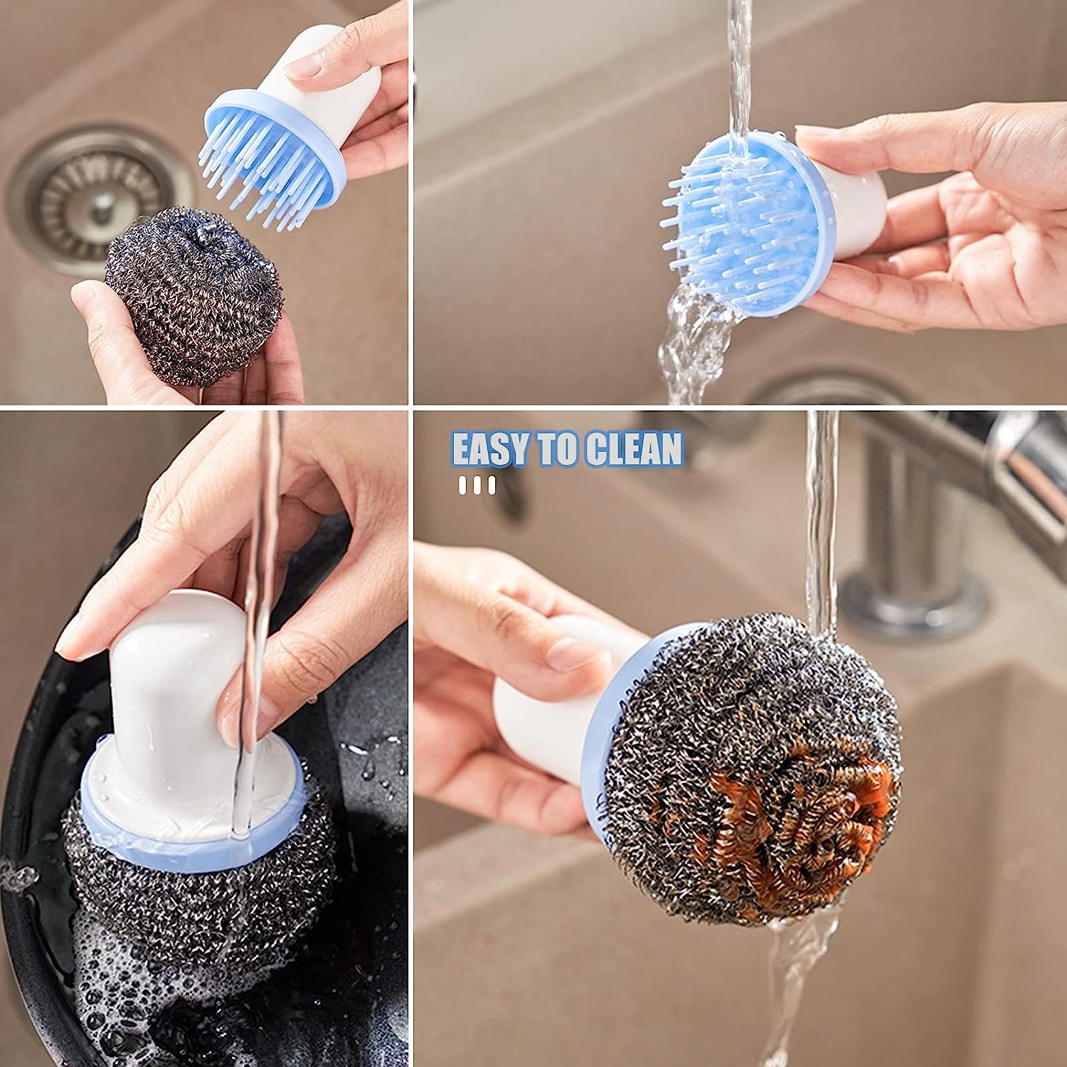 Dish Brush Multifunctional Palm Brush