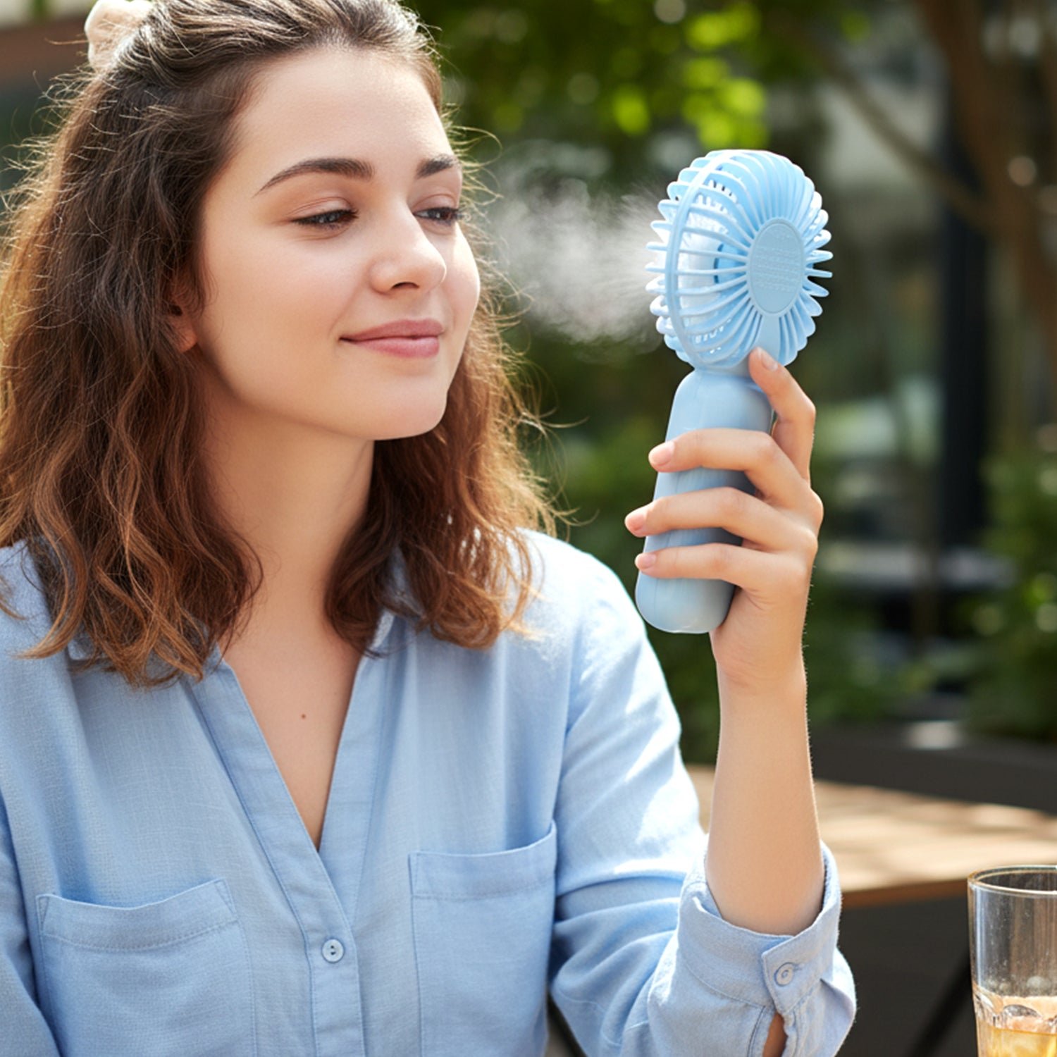 Portable Mini Handheld Fan For Personal Cooling (1 Pc)