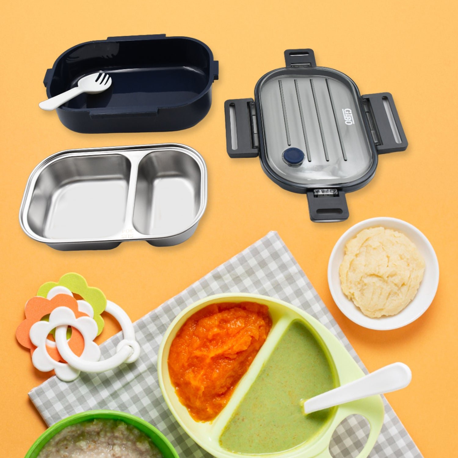 304 Stainless Steel Thermal Lunch Box (500ML)