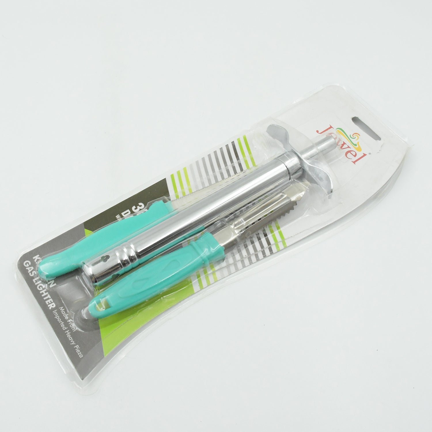 3-in-1 Kitchen Combo with Lighter, Knife and Peeler