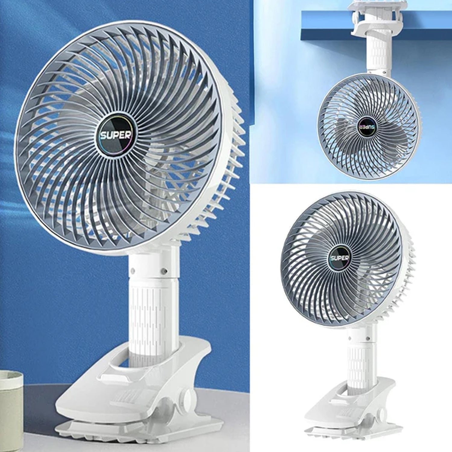 Plug and Play Portable USB Fan (1 Pc)