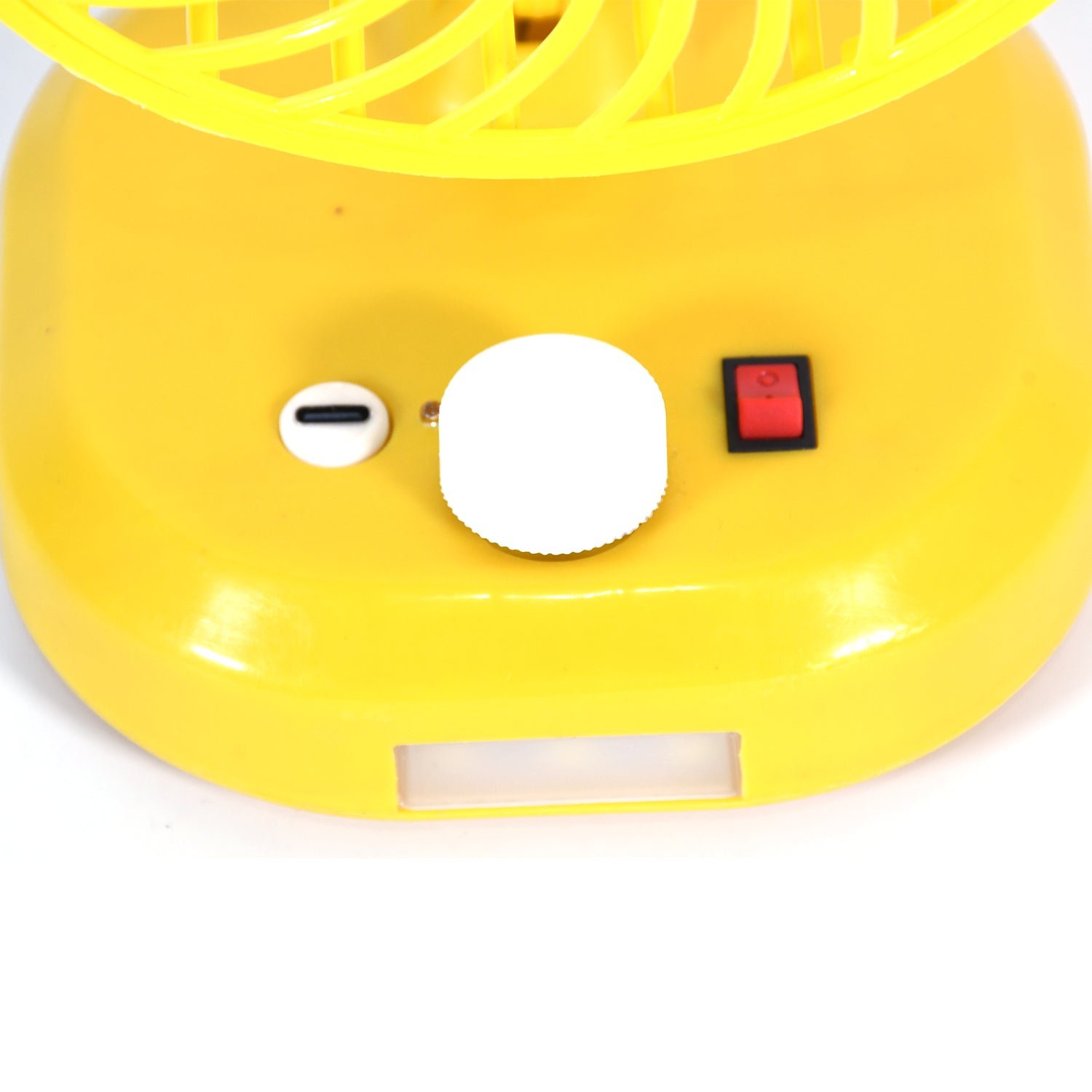 USB-C Rechargeable Portable Fan with LED Light Foldable Fan for Home