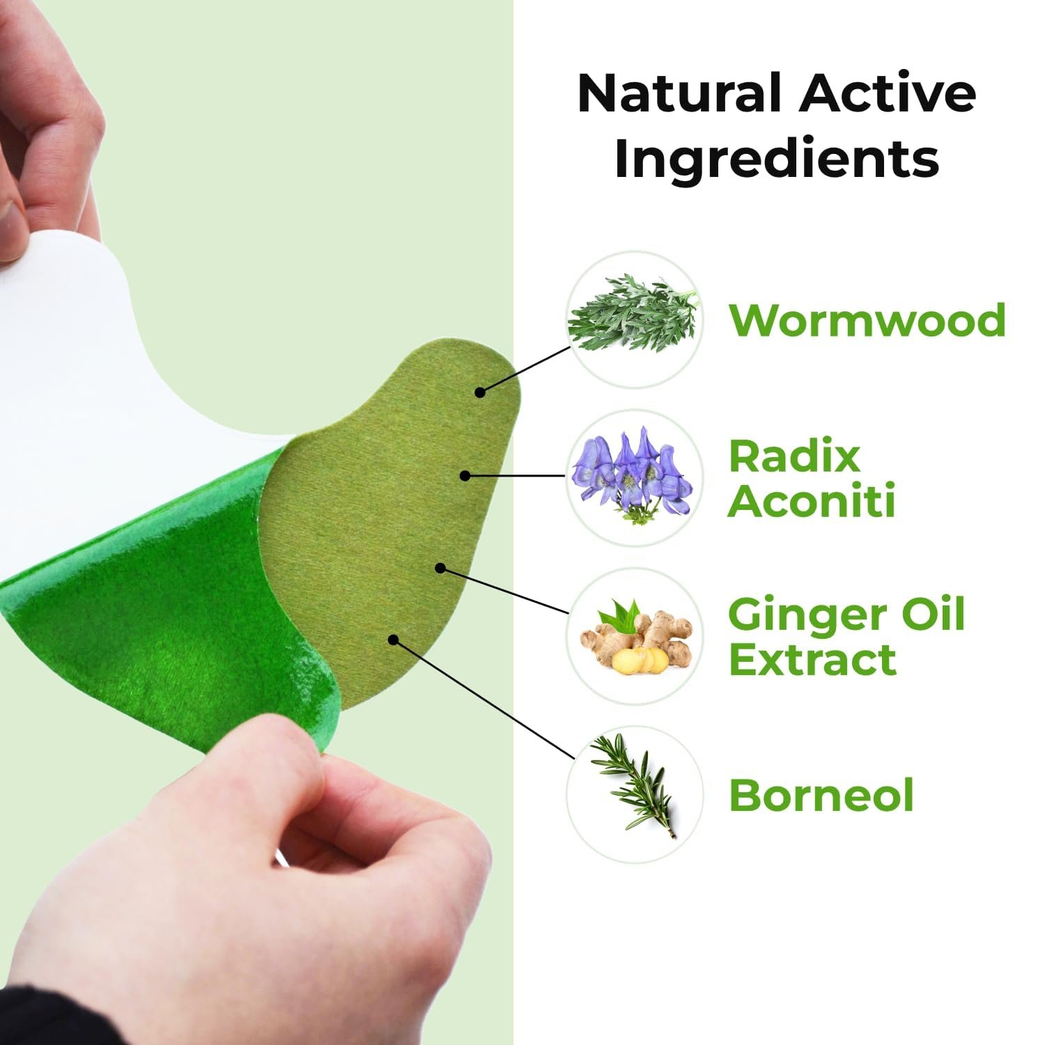 Knee Relief Patch Set – Herbal-Infused Adhesive Patches (10 Pc Set)