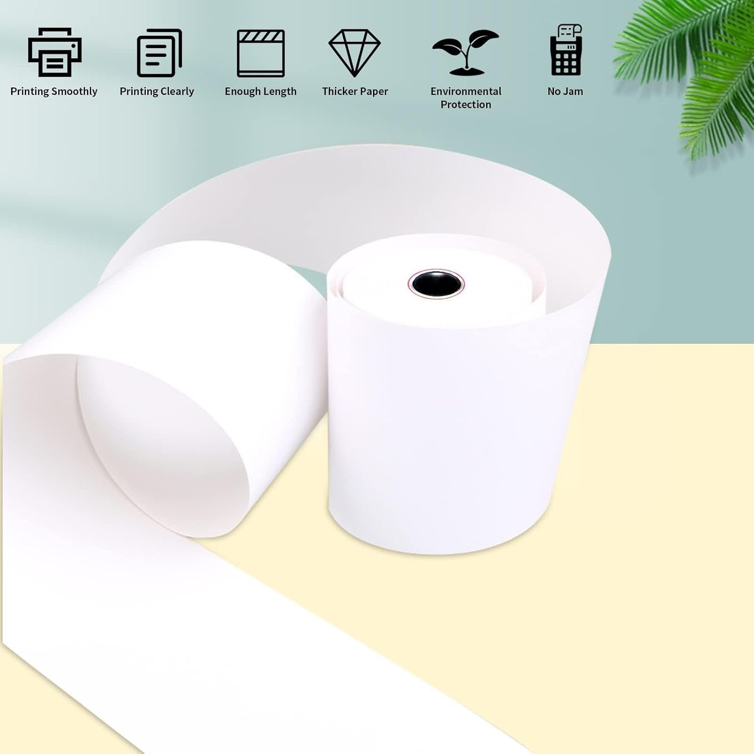 Thermal Label Roll for Barcode Printing (78 × 60 mm)