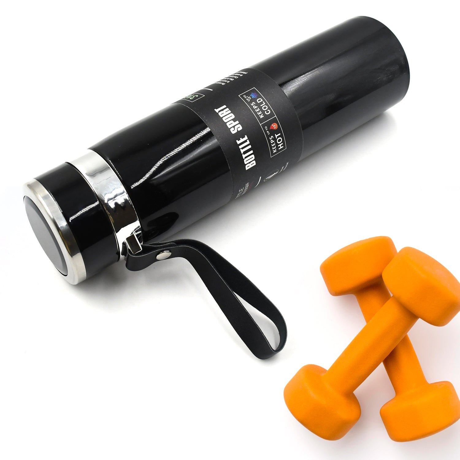 Double Stainless Steel Wall Flask Vacuum Insulated Water Bottle 1000ML