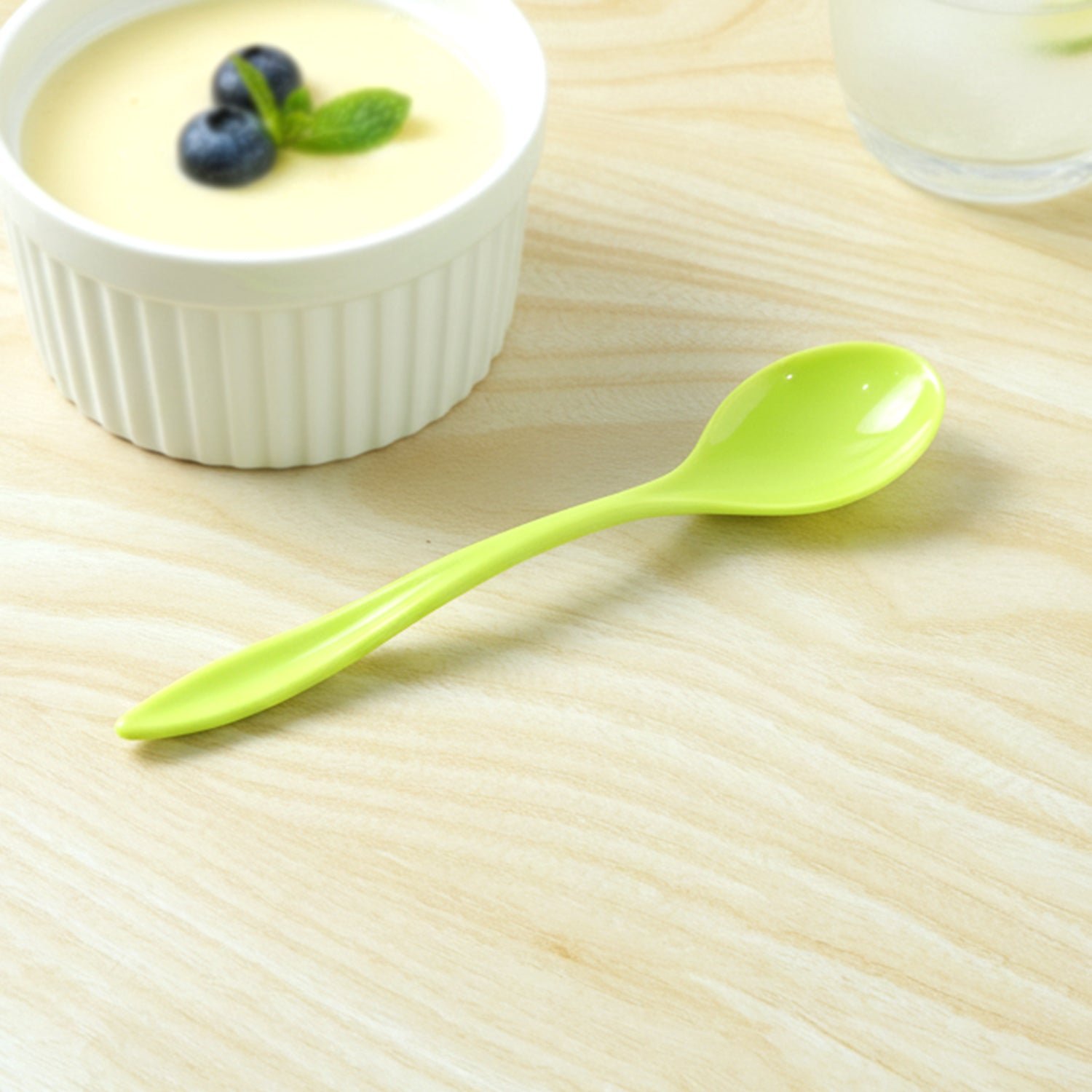 Fancy Spoon Used While Eating and Serving Food Stuffs Etc (10 Pcs)