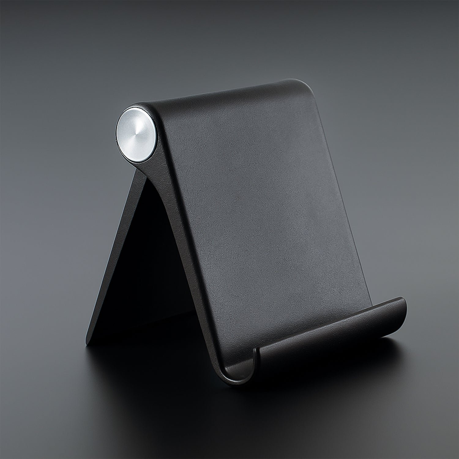 Plastic Foldable Desktop Mobile Stand (1 Pc / Black)