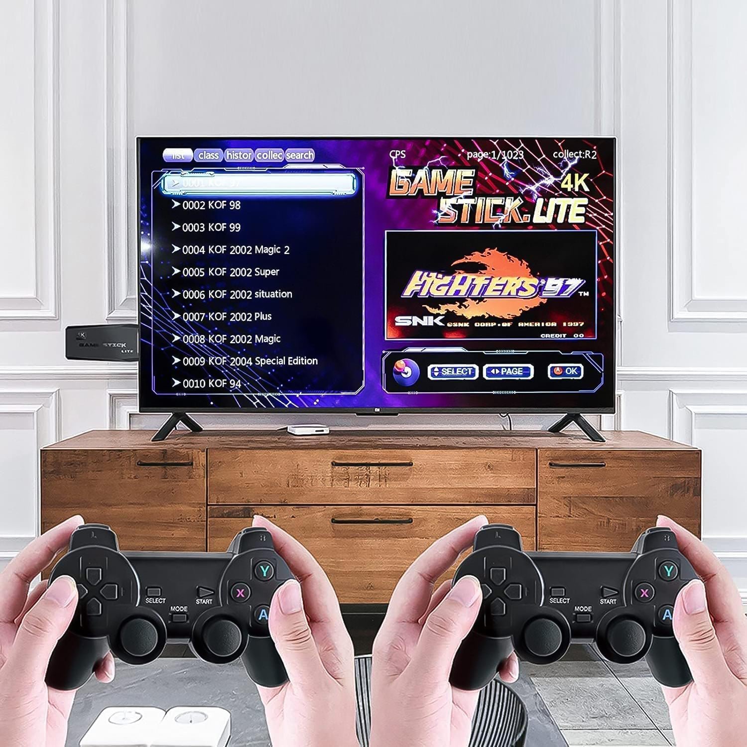 Wireless Controller Gamepad with 10,000+ Games,