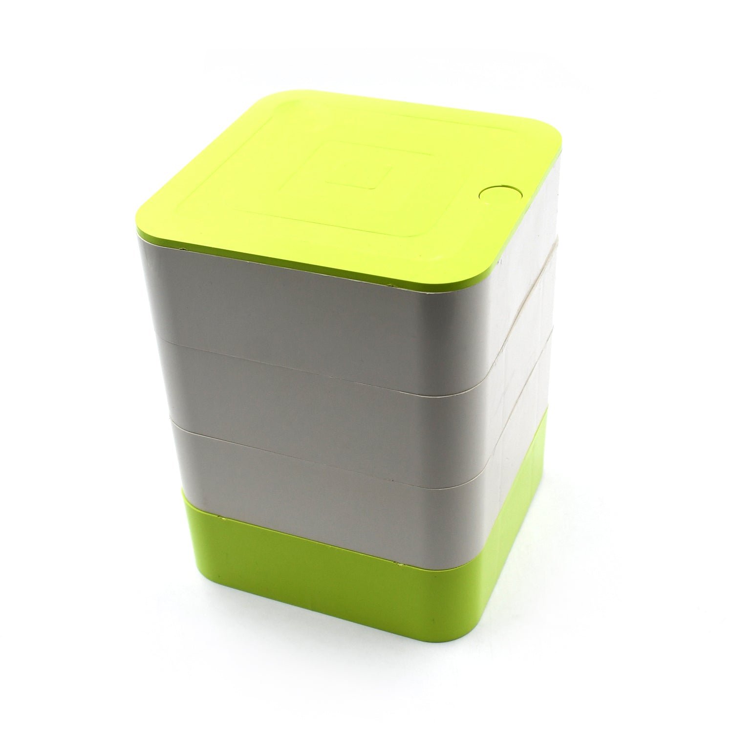 4 Layers Jewelry Box, 360 Degree Rotating Accessory Storage Box