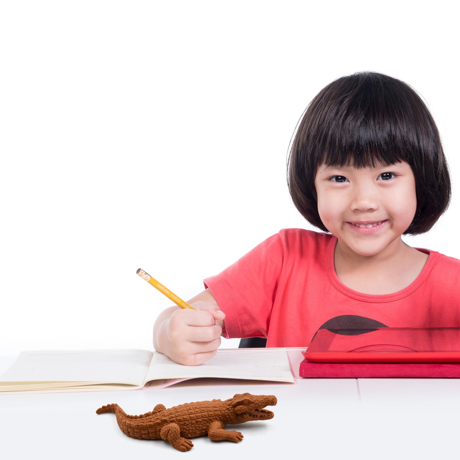CROCODILE SHAPED ERASERS ANIMAL ERASERS FOR KIDS