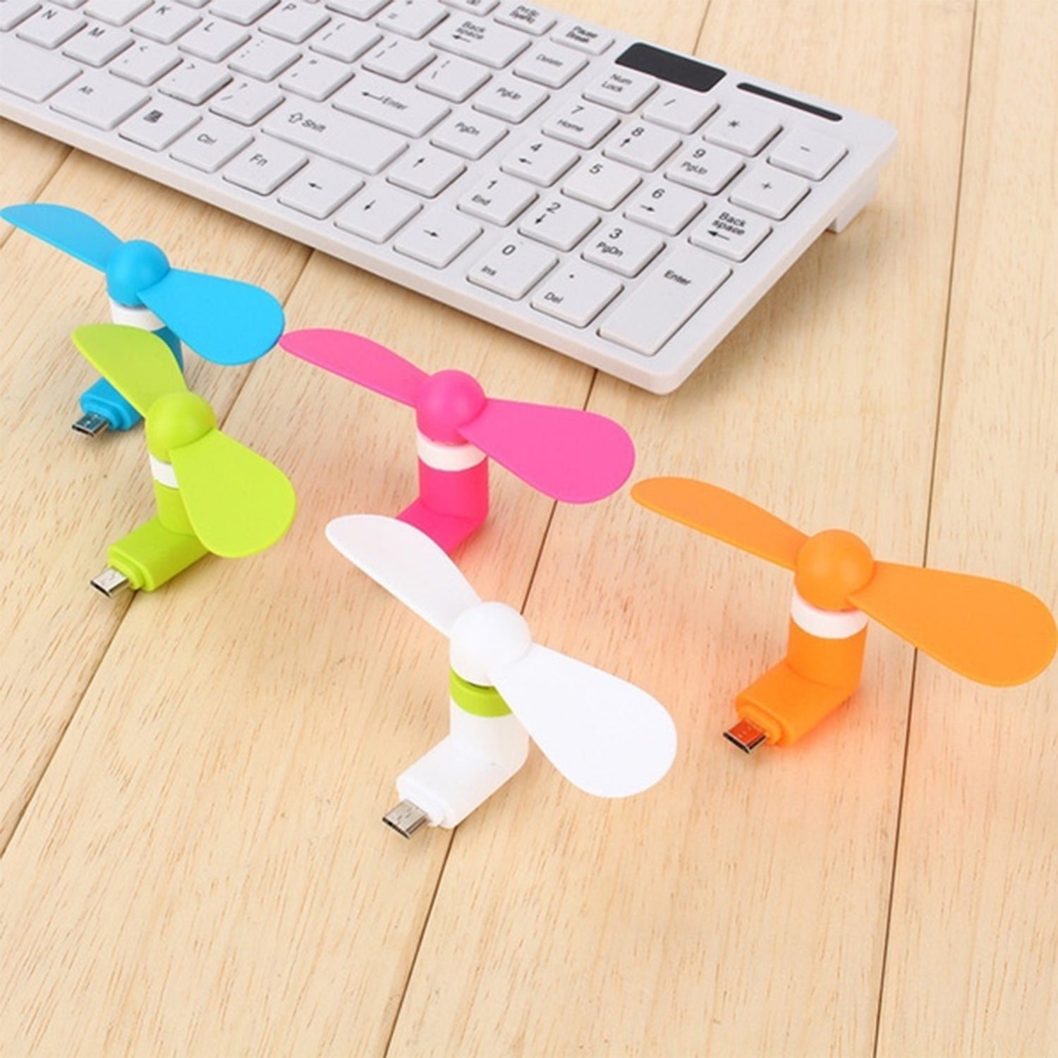 Mini USB Fan – Instant Cooling Handy Fan for Anytime Use (Micro Port)
