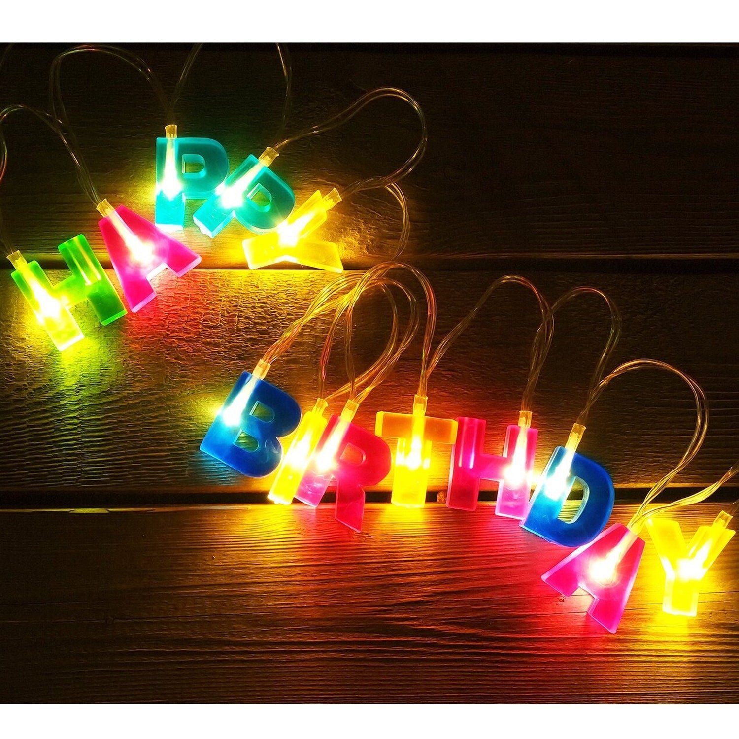 Decoratives 13 LED Letter Battery Operated String Lights