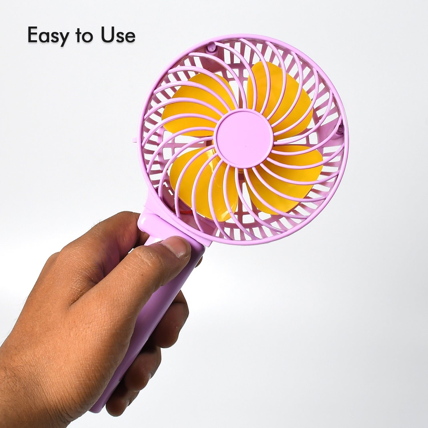 Portable Mini handy Fan & Personal Table Fan (Battery Not Include)