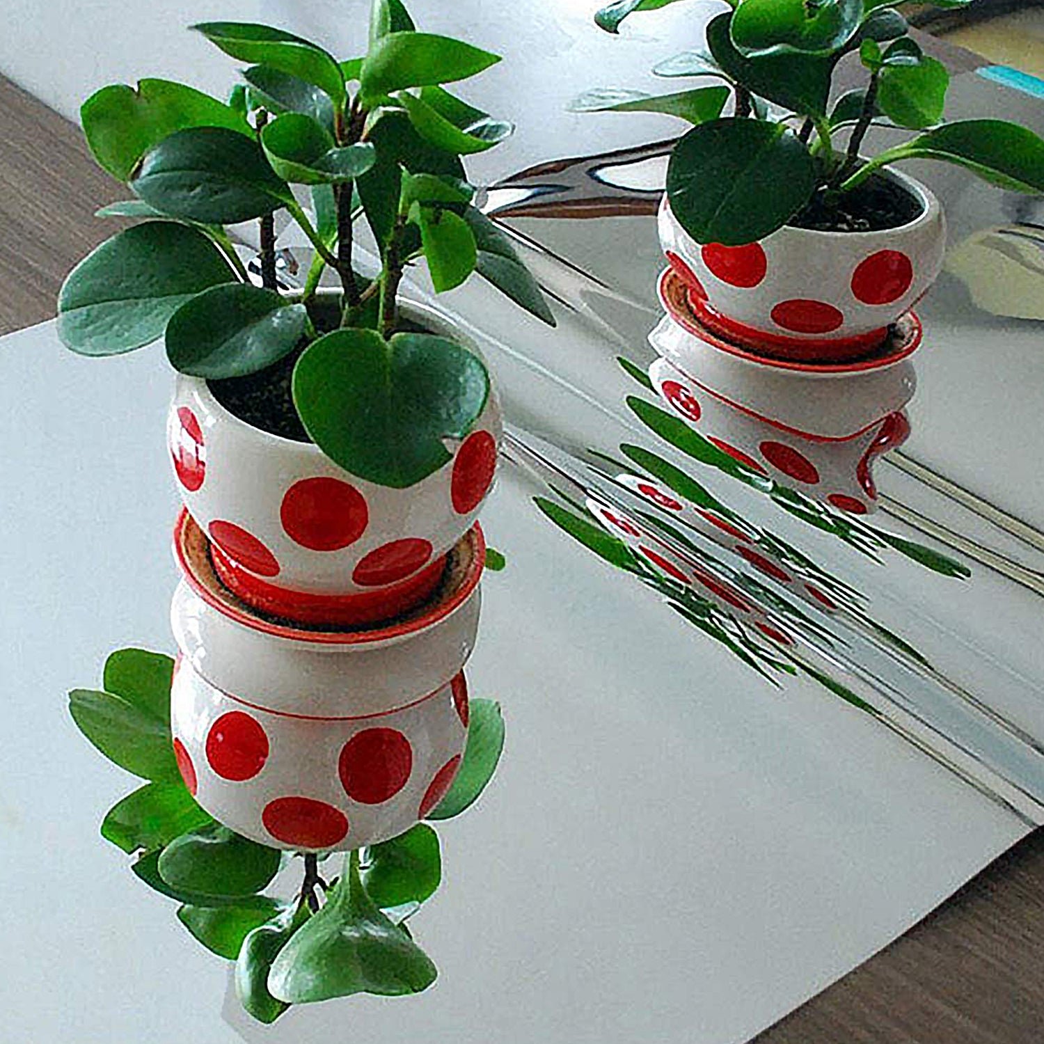 3D Mirror Wall Stickers Decorative Mirror Paper for Home, Living Room  (100×50 Cm )