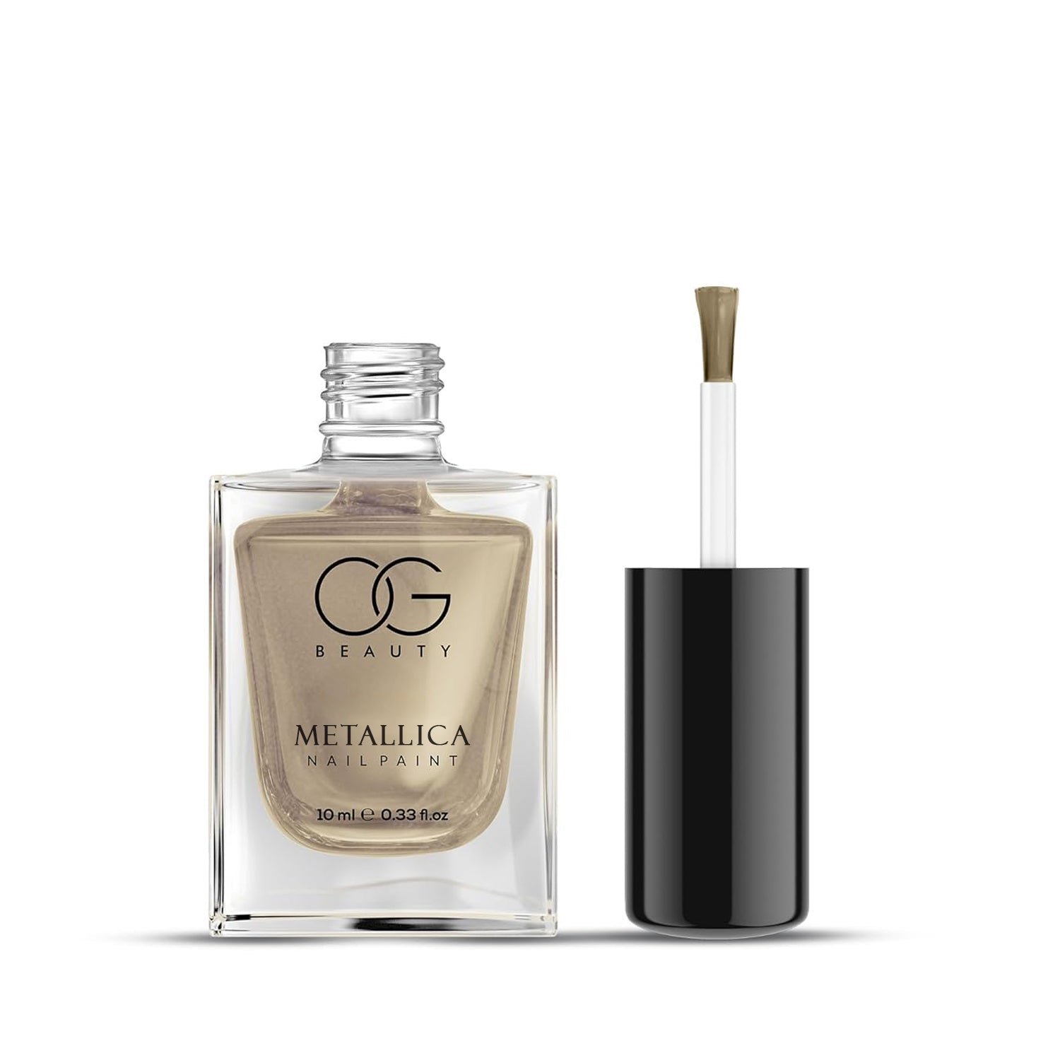 OG Beauty Premium Canvas Gold Metallica Nail Polish (1 Pc / 10 ML)