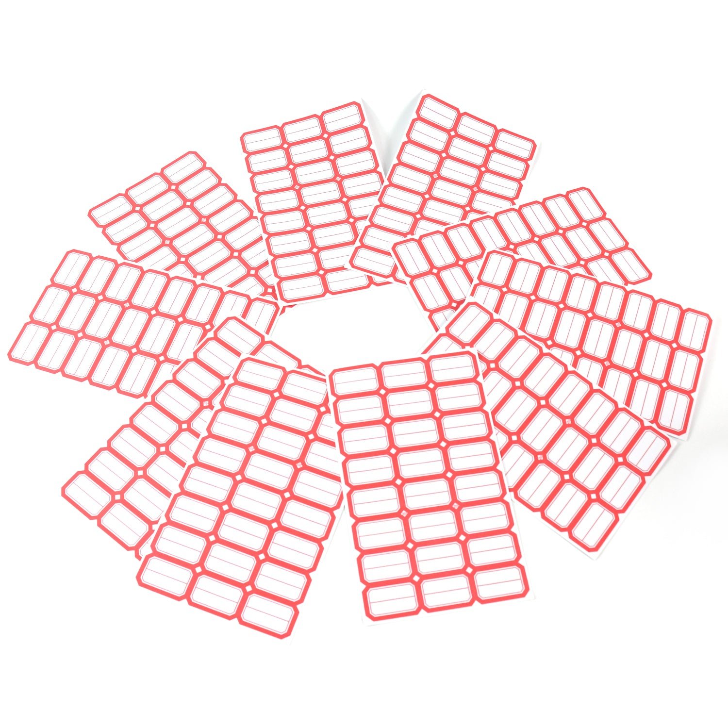 Multipurpose Writable Blank Label Sticker Sheets (1 Sheet)