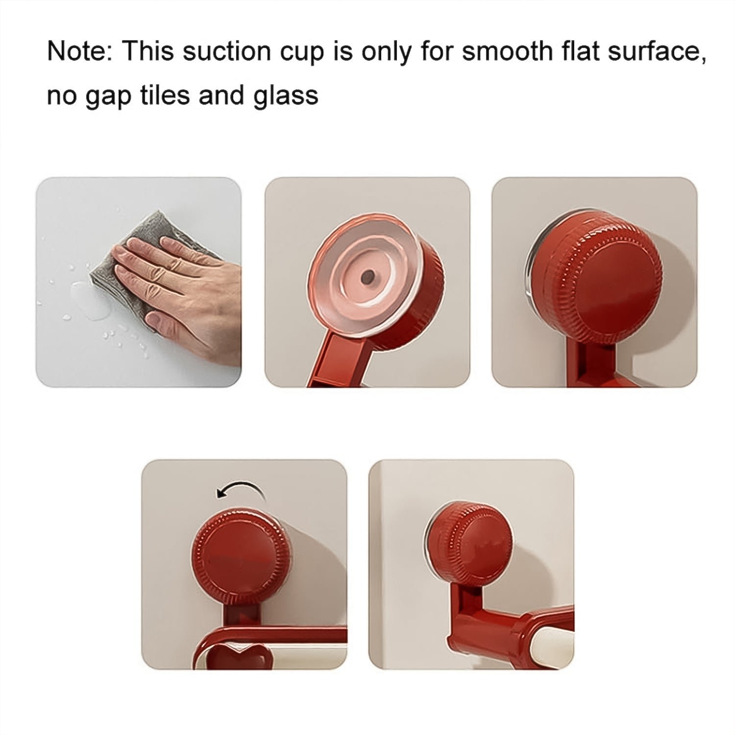 Floating Suction Cup Washbasin Holder Hook