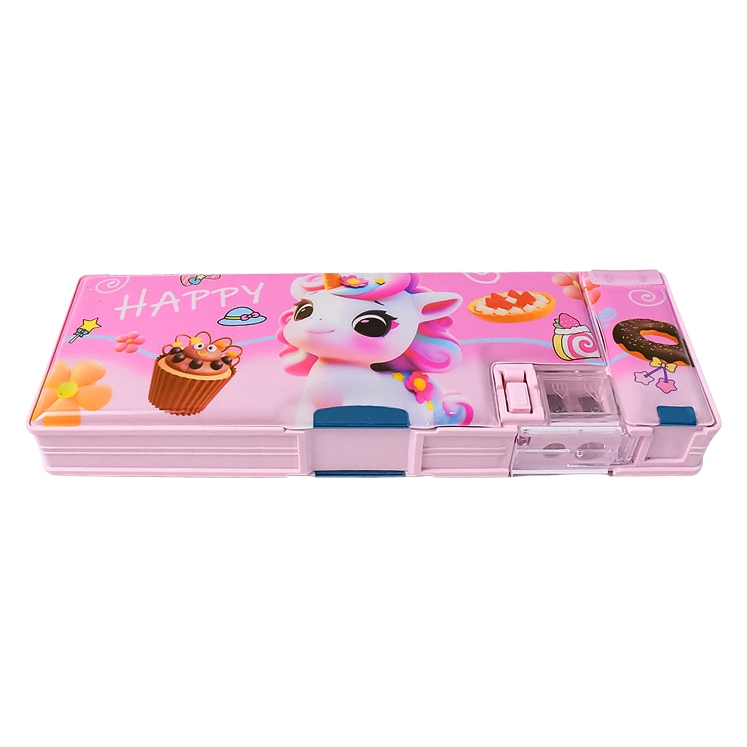 Magnetic Multipurpose Compass Box with 2 Compartments (1 Pc)