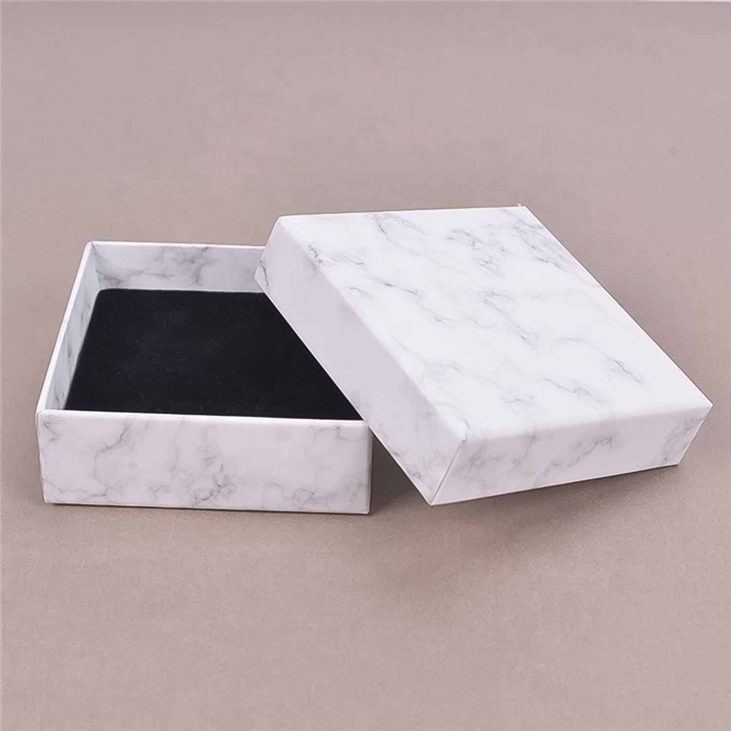 Cardboard Jewelry Boxes Gift Case Small Paper Jewelry Gift (7 Pcs Set / Mix Size)