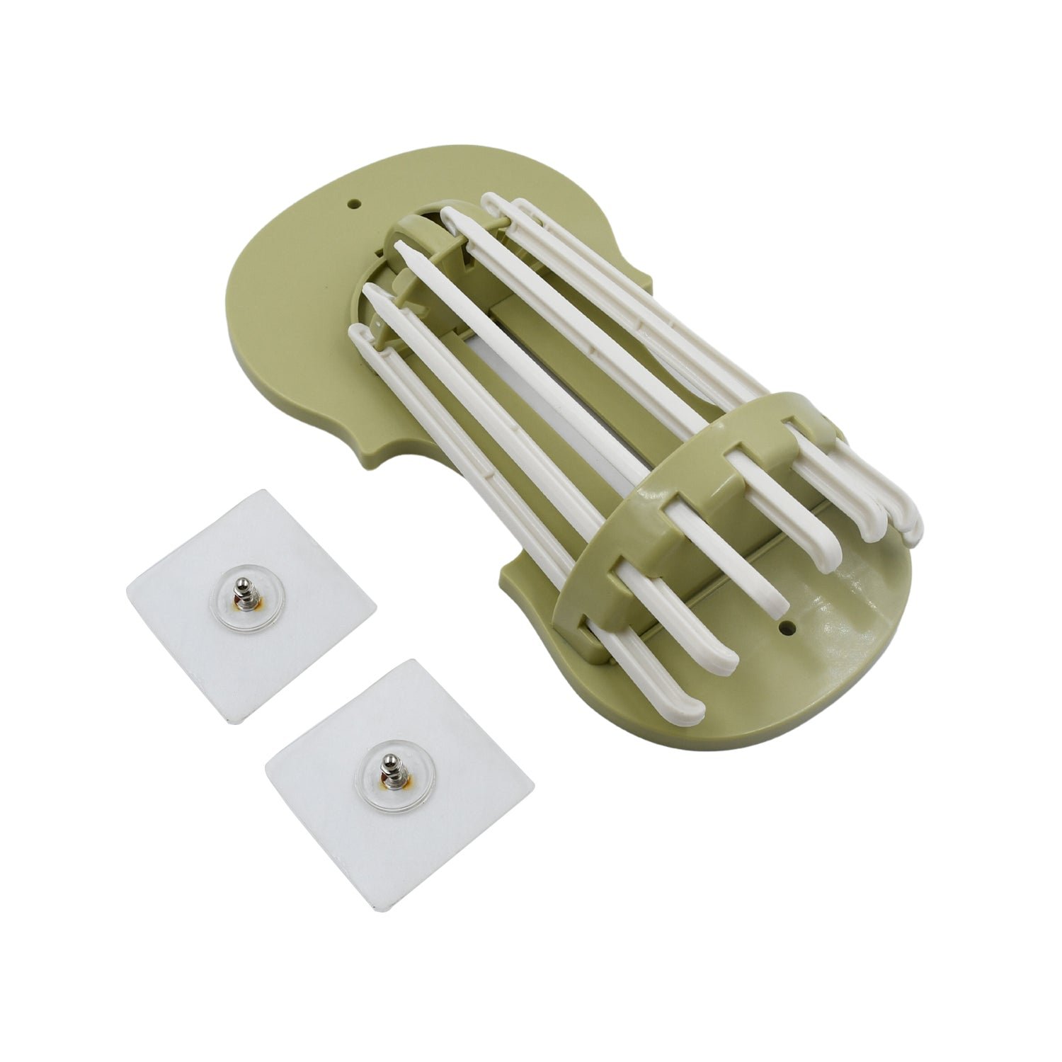 Plastic 7 in 1 Retractable Wall Mounted Pull Out Hanger for Kitchen Bath