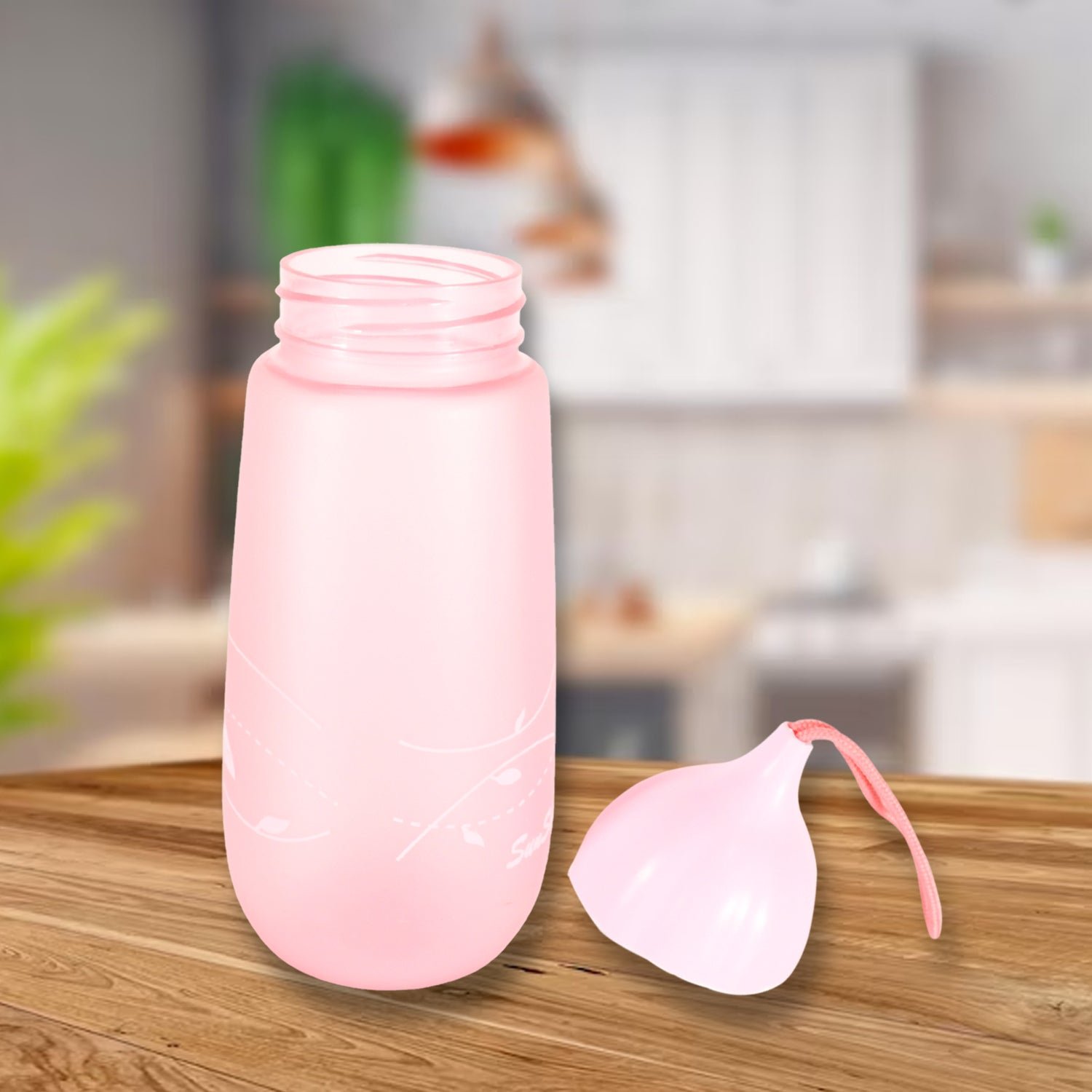 Unique Shape Premium Plastic water bottle With Dori  (1 Pc / 550 ML)