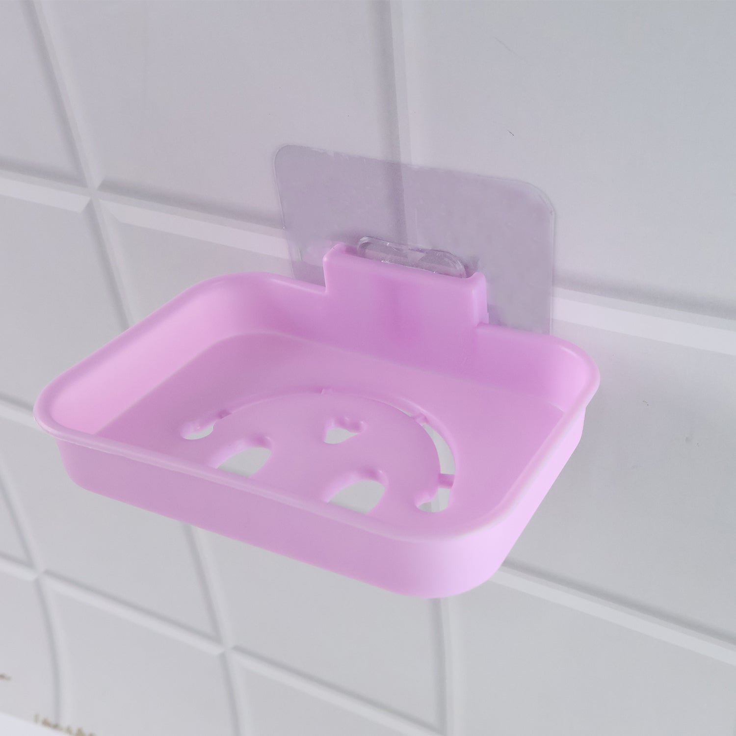 Plastic Wall Mounted Soap Dish (1 Pc)