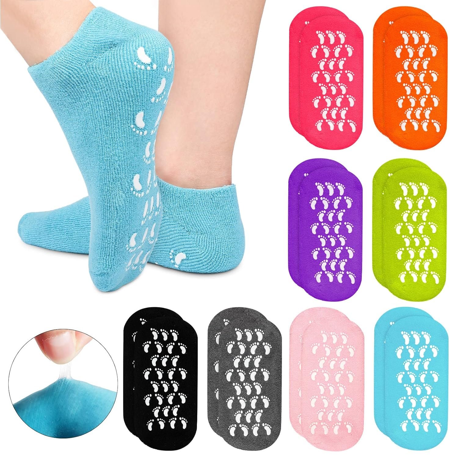 Socks Soft Socks for Repairing Softening Dry Cracked Feet Comfortable