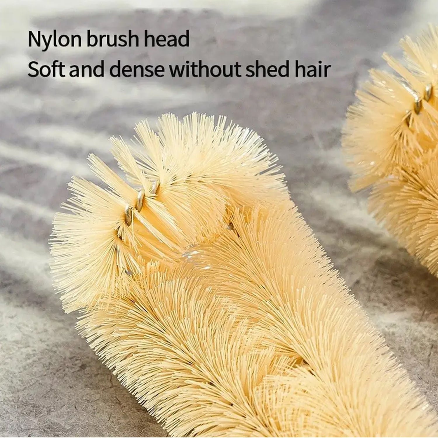 Bottle Brush with Curved Head Long Handle Washing Brush for Baby Bottles