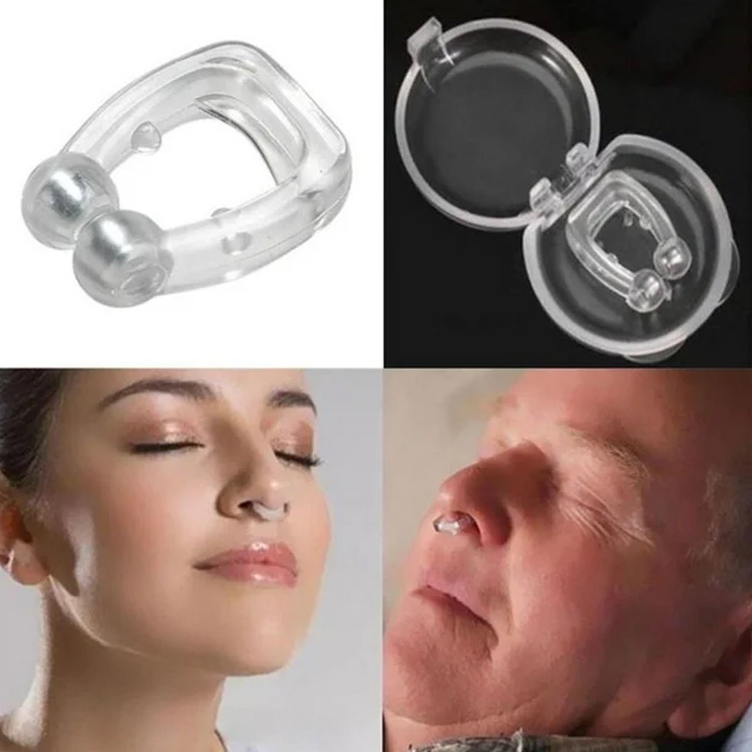 Anti-Snore Nose Clip (Silicone, 1 Pc)
