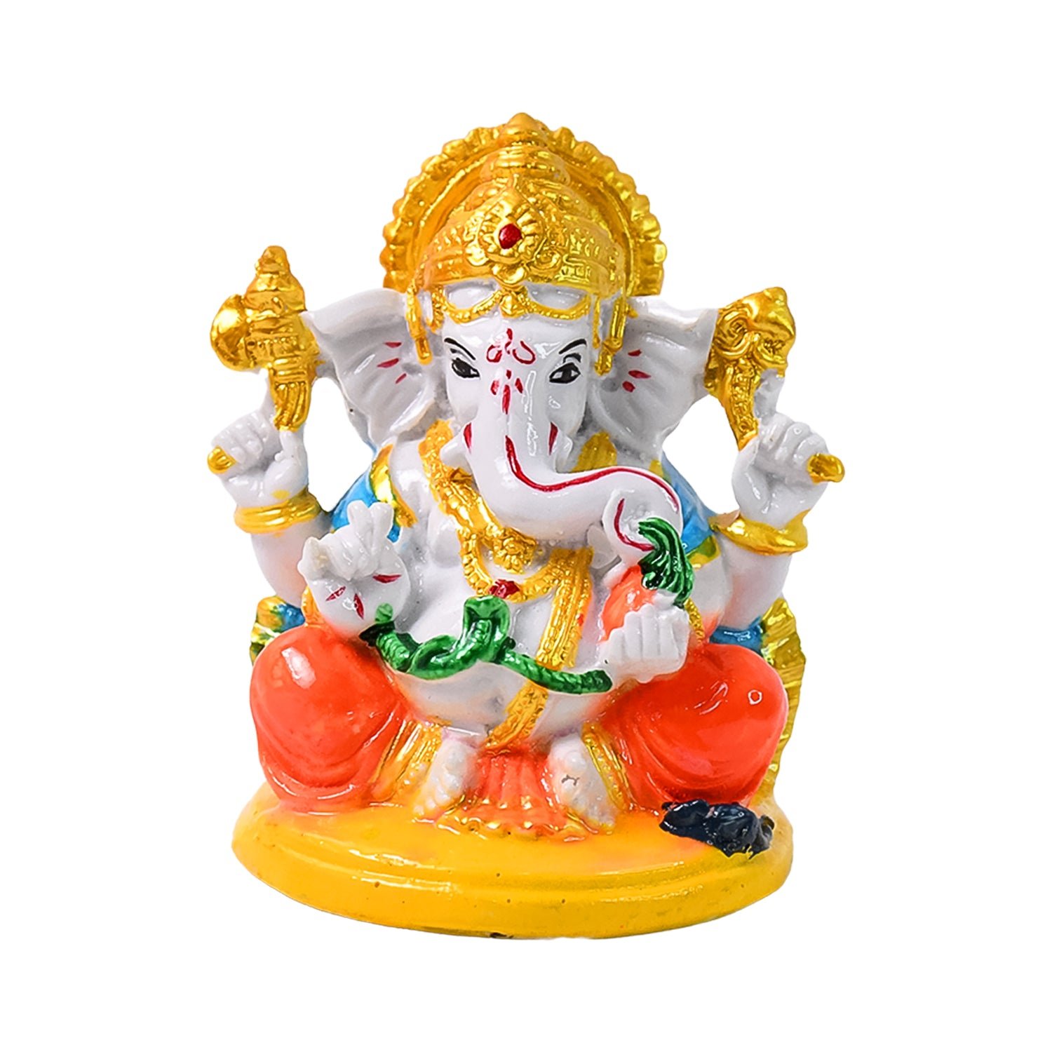 Lord Ganesha Idol / Ganpati Statue / Ganpatii Bappa Showpiece for Gifts (1 Pc)