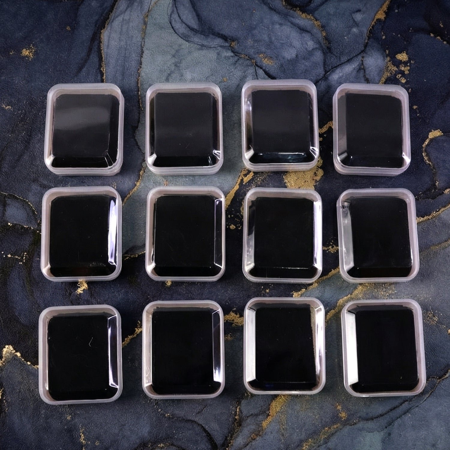 Mini Jewellery Storage Box for Rings, Earrings & Small Accessories (12 Pc)