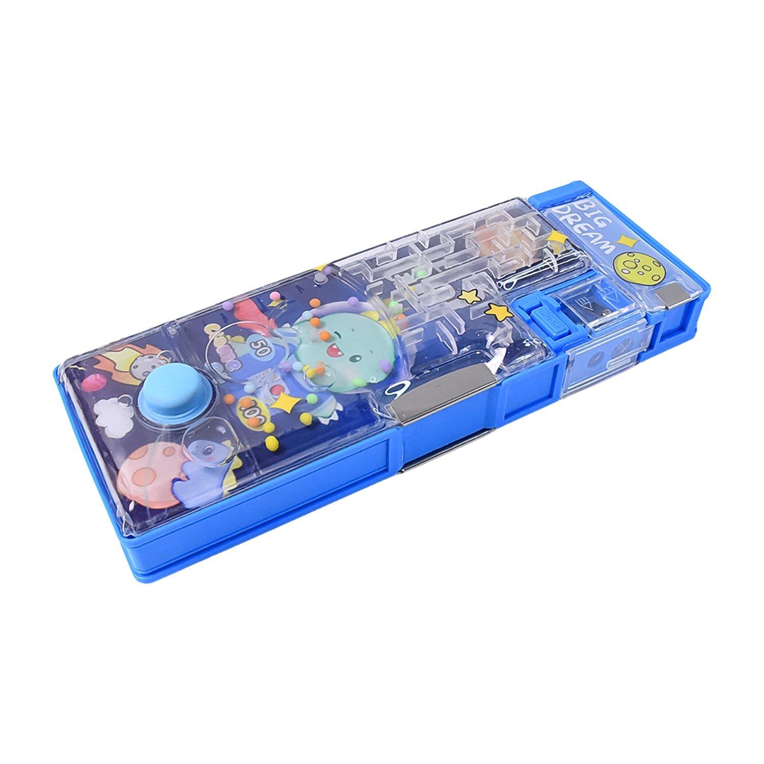 Magnetic Pencil Case With Sharpener (1 Pc)