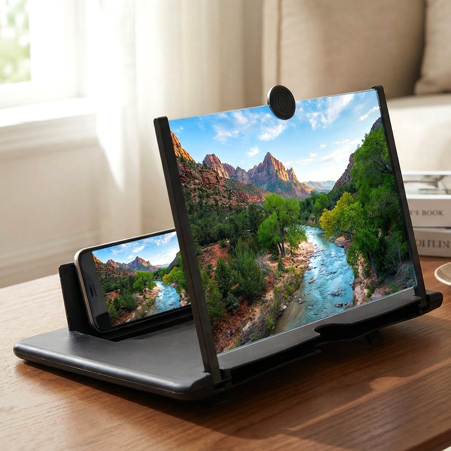 8 Inch Mobile Phone Screen Magnifier Video Amplifier (1 Pc)