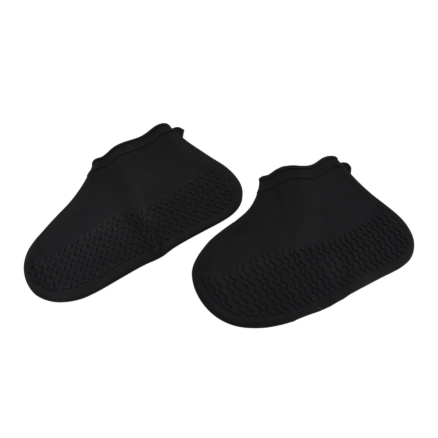 Non-Slip Silicone Waterproof Anti-Skid Reusable Shoe Covers (Small, 1 Pair)