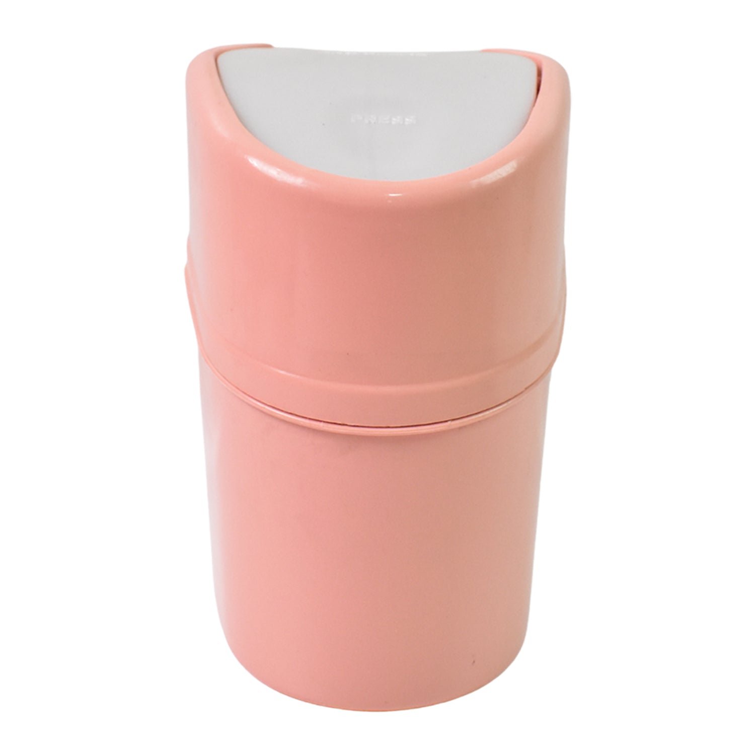 Mini Trash Can, Dustbin Plastic Garbage Can with Lid (1 Pc)