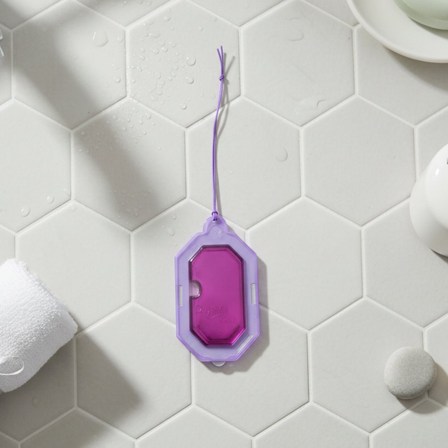 Hanging Bathroom Air Freshener Lavender Gel (1 Pc, 9.5gm)