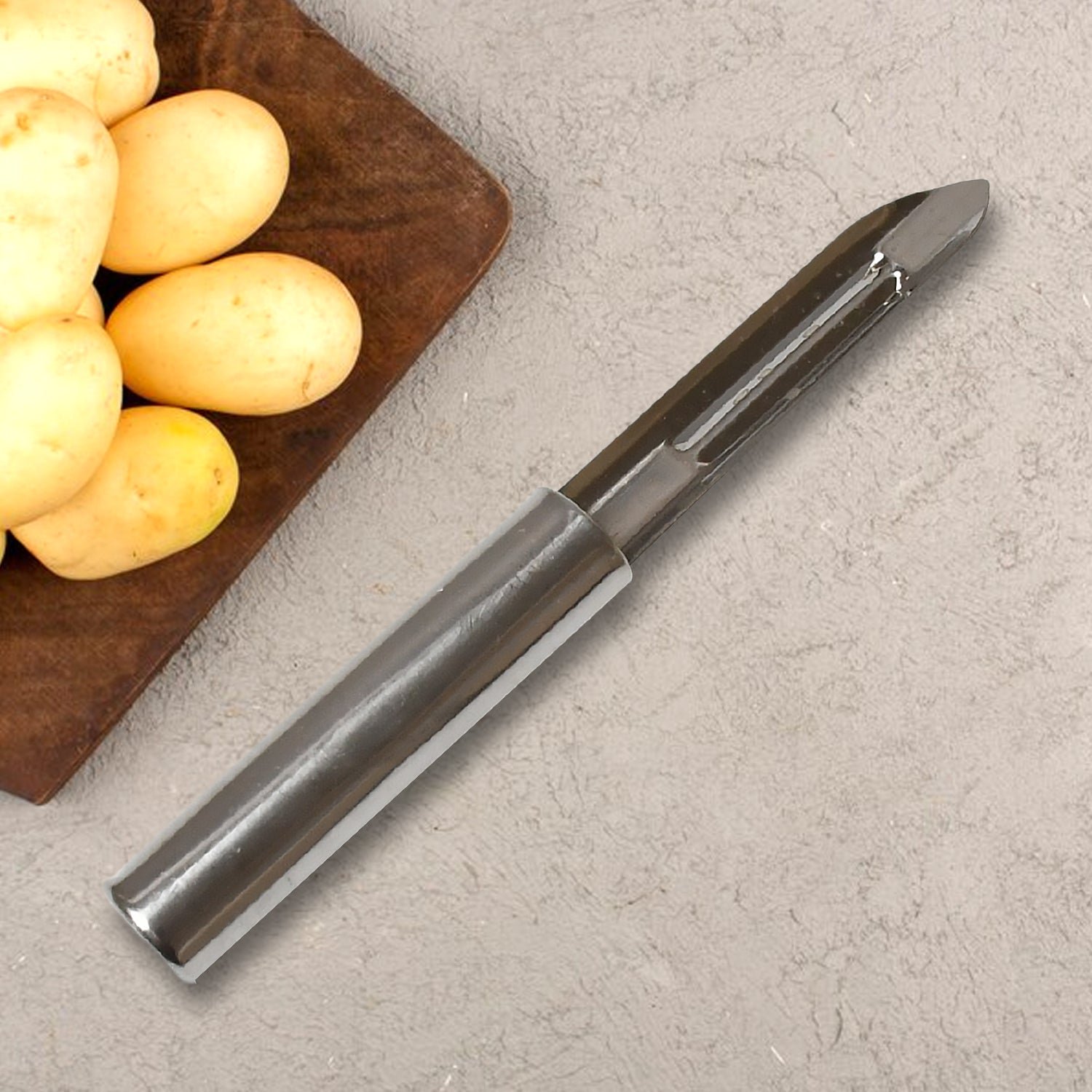 Stainless Steel Peeler Set – Multi-Purpose Handle for Peeling & Shredding(12 Pc)