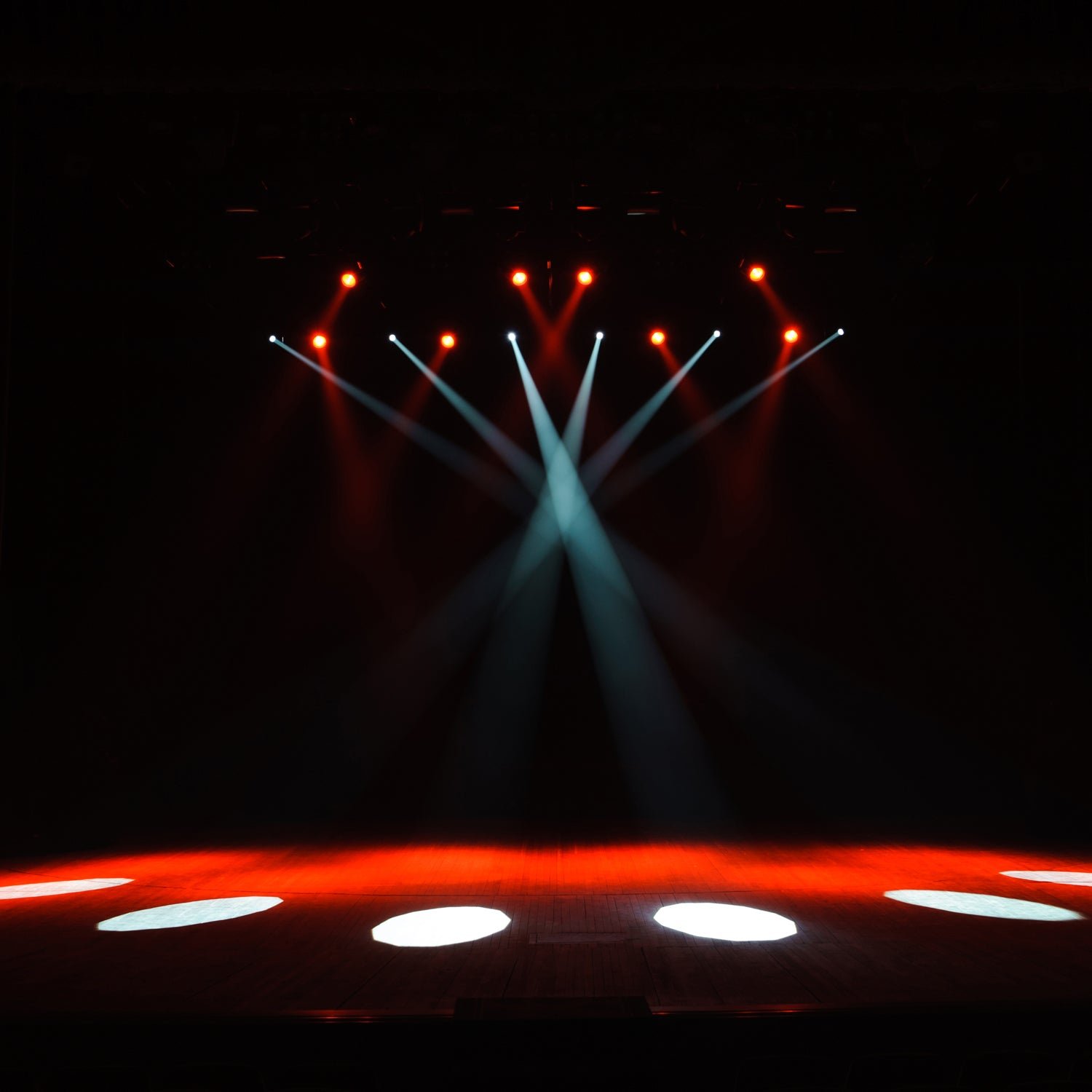 Mini Laser Projector – 4 LED RGBW Stage Light for Party & Special Effects