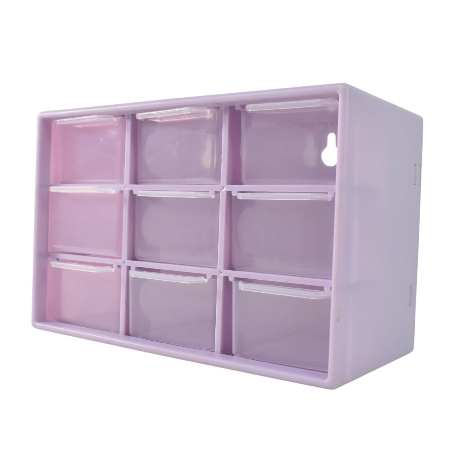 Plastic Compact Drawer Organizer for Jewellery (9 Compartment)